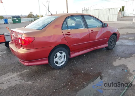 2004 Toyota Corolla S from USA, damaged, VIN 1NXBR32E14Z296892
